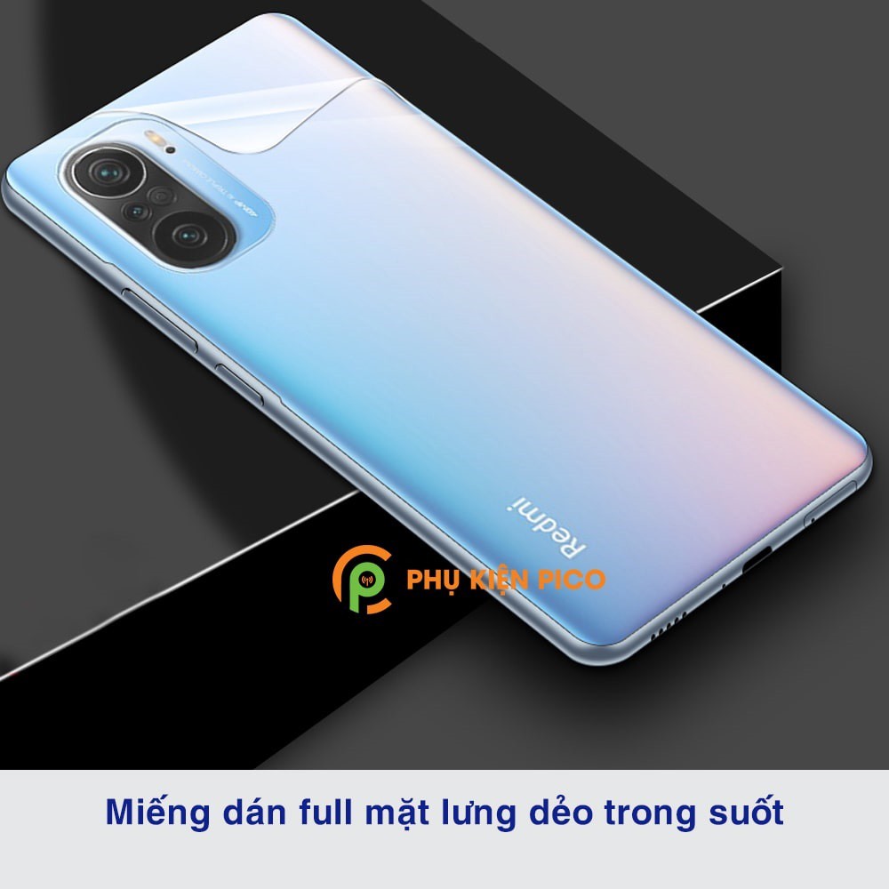 Dán lưng Redmi K40 Pro+ full mặt lưng dẻo trong suốt PPF tự phục hồi vết xước - Dán lưng Xiaomi Redmi K40 Pro+