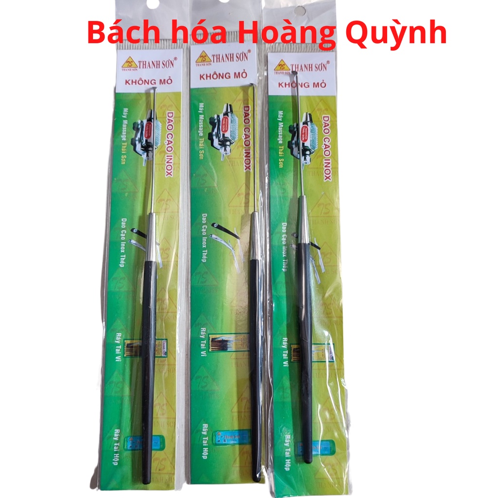 1 cây móc ráy tai cán đen cao cấp Thanh Sơn