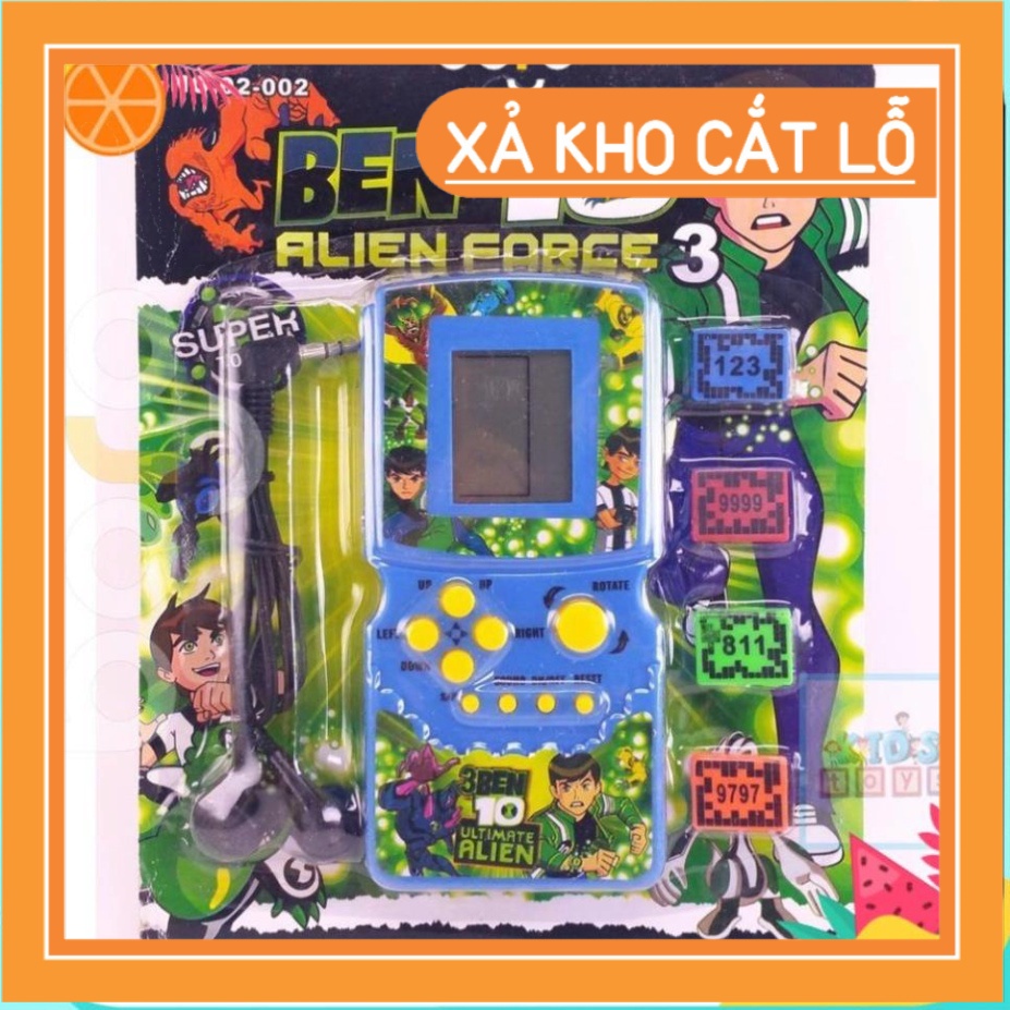 Máy chơi game cầm tay Brick Game tuổi thơ kèm tai nghe