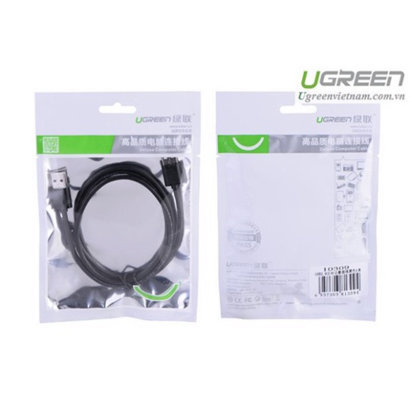 Cáp USB máy in dài  5m Ugreen 10352 chống nhiễu mạ vàng chính hãng  - Phân Phối Chính Hãng