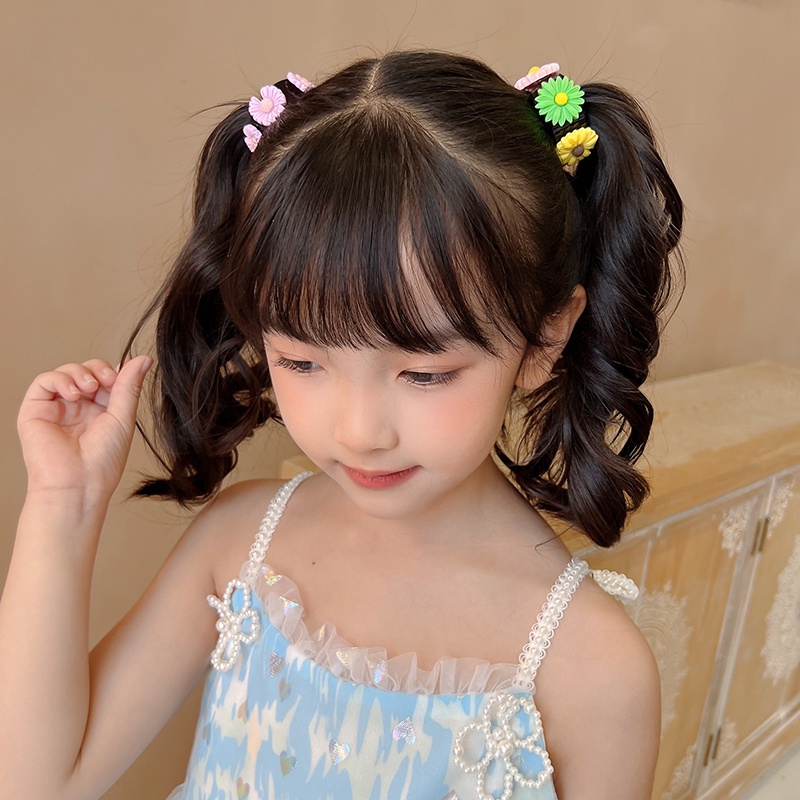 Kẹp Tóc Cố Định Đuôi Ngựa Cao Cấp Dễ Phối Đồ Phong Cách Hàn Quốc Và Nhật Bản Cho Bé
