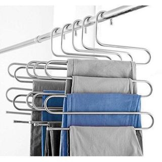 Móc treo quần 5 tầng inox