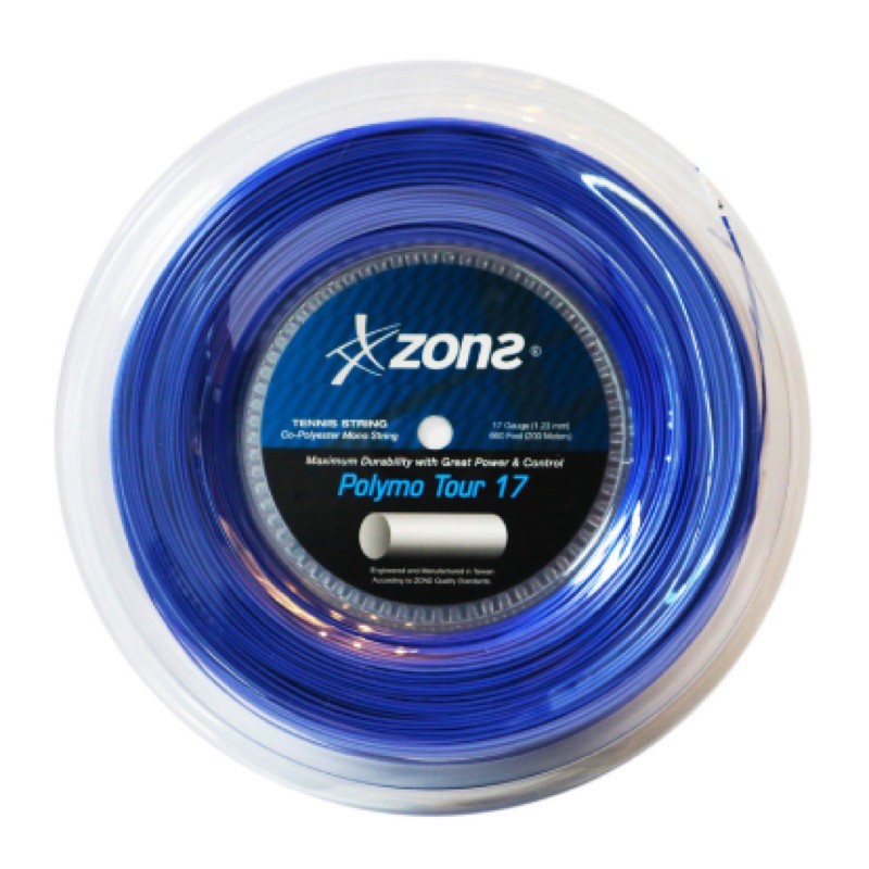 DÂY TENNIS ZONS POLYMOR TOUR 17 CUỘN CUỘN 200m