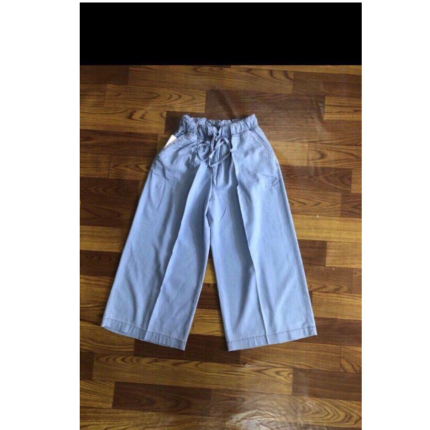 [3 SIZE 45-58KG] QUẦN JEAN GIẤY, CARO DÀI ỐNG RỘNG NỮ THỜI TRANG