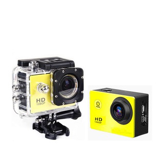 Camera hành động chống nước FullHD 1080P (Đen)