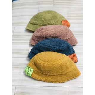 Nón mũ nồi Hàn Quốc chất lông xù bé gái 2-7 tuổi