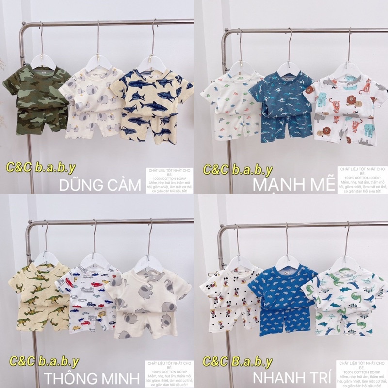 SET 3 BỘ CỘC BÉ TRAI SIÊU HOT