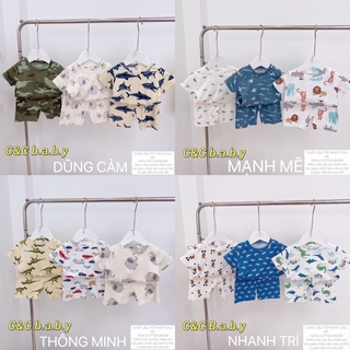 Set 3 bộ cộc bé trai siêu hot