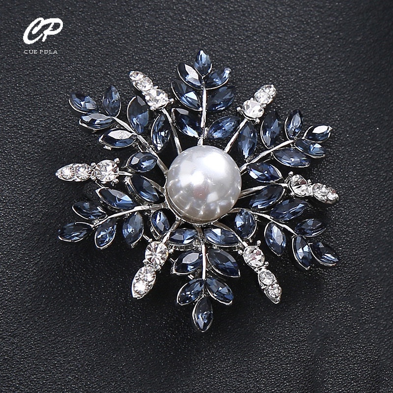 Trâm Cài Áo Hình Bông Tuyết Đơn Giản Thời Trang Cho Nữ