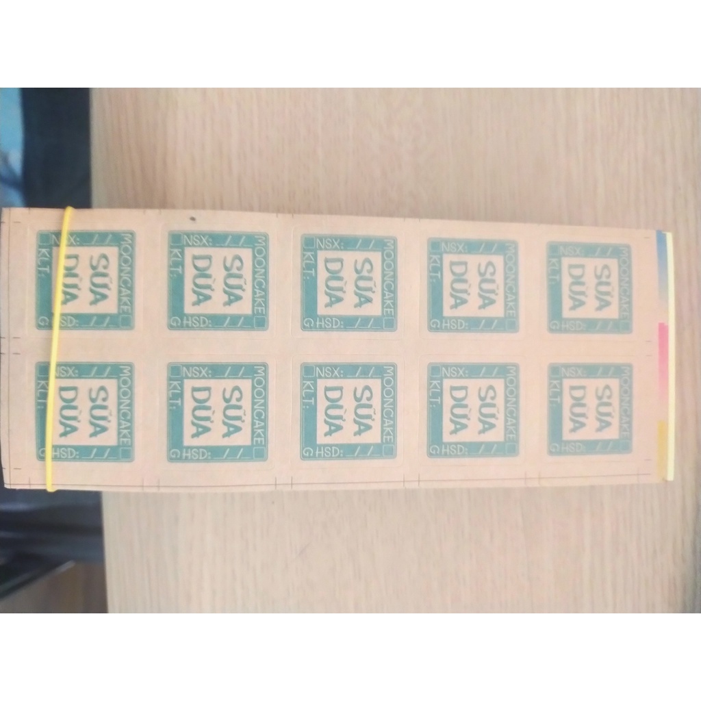 Tem Nhân Trung Thu ( VUÔNG ) 10 TEM