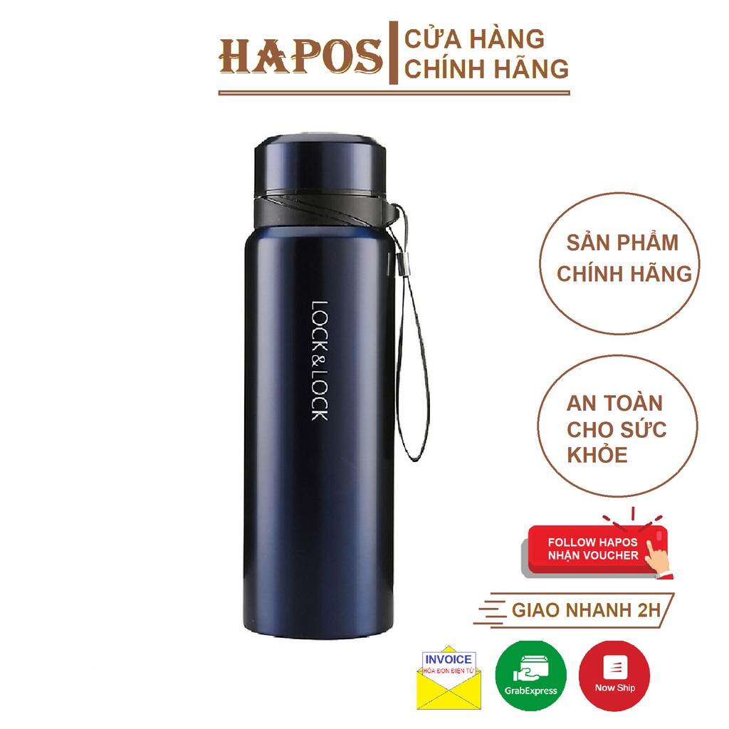 Bình Giữ Nhiệt Thép Không Gỉ Vacuum Bottle Lock&Lock LHC6180 FU (800ml)