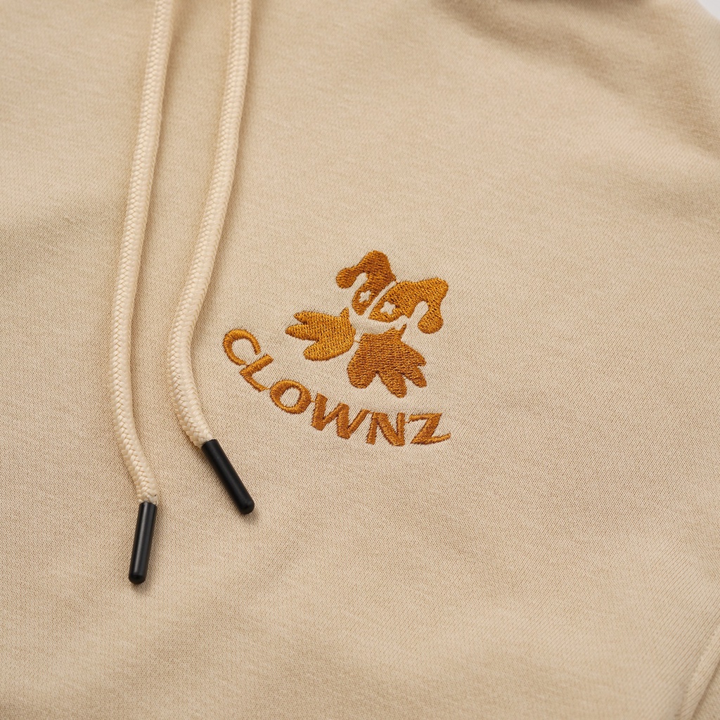 Áo khoác hoodie trơn local brand Clownz Basic V1 nỉ bông unisex nam nữ form rộng có mũ