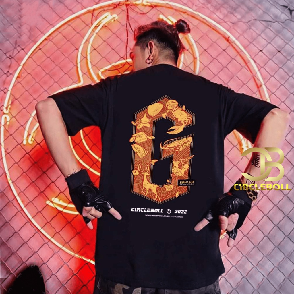 Áo Thun Nam Nữ Unisex 100% Cotton Chính Hãng Circleboll Bầu Cua