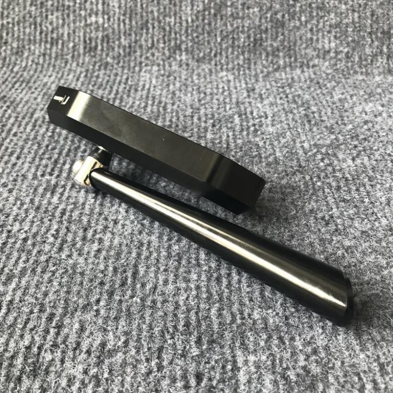 Gương chiếu hậu xe máy Rizoma thời trang mini mẫu 744 chân 3D gắn chân kính cho AB, SH, SH Mode, Wave,…