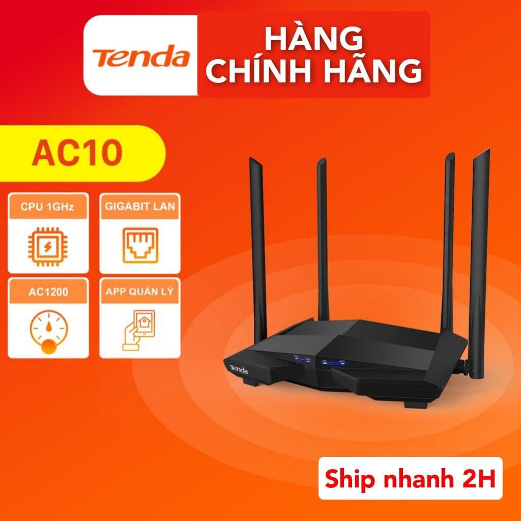 [Có Sẵn] Nâng cấp WiFi với Bộ phát WiFi Tenda AC8, tốc độ cao 1200Mbps, có 5Ghz, cổng Lan Gigabit  - Bảo Hành chính hãng | BigBuy360 - bigbuy360.vn