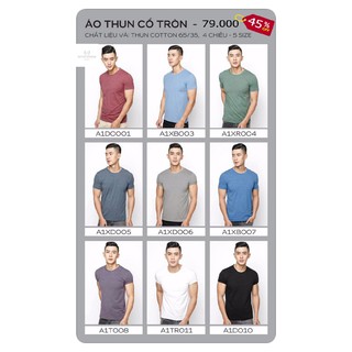 Áo thun nam cổ tròn Sportswear Concept co giãn thấm hút mồ hôi mềm mịn và thời trang