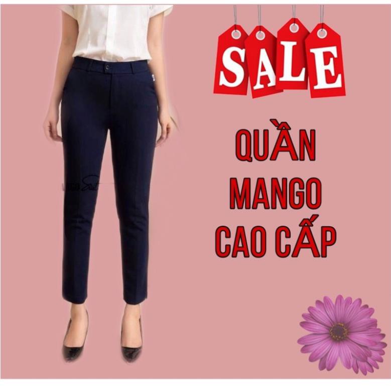 Quần tây nữ cạp cao 2 cúc thiết kế quần công sở, kiểu dáng thanh lịch M02