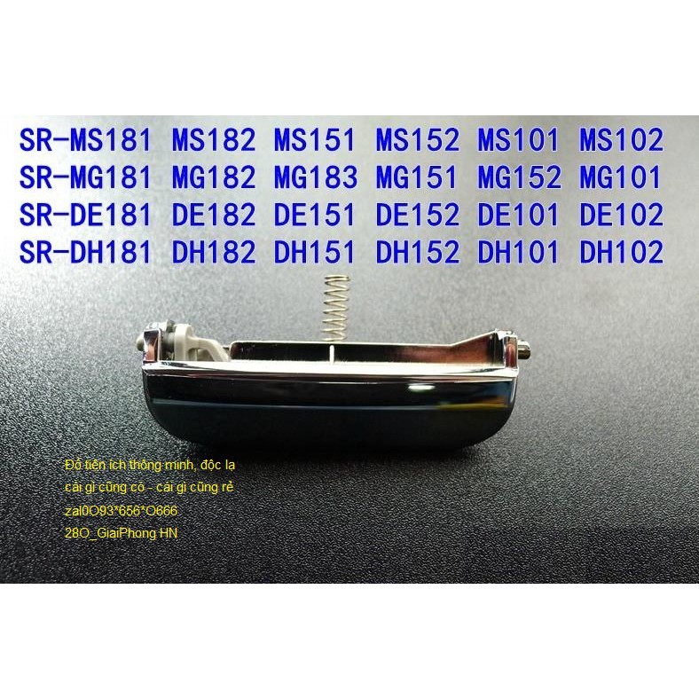 Lẫy khóa nồi cơm điện Panasonic SR MG182, Ms101, Ms181 - phụ kiện nút lẩy mở nắp