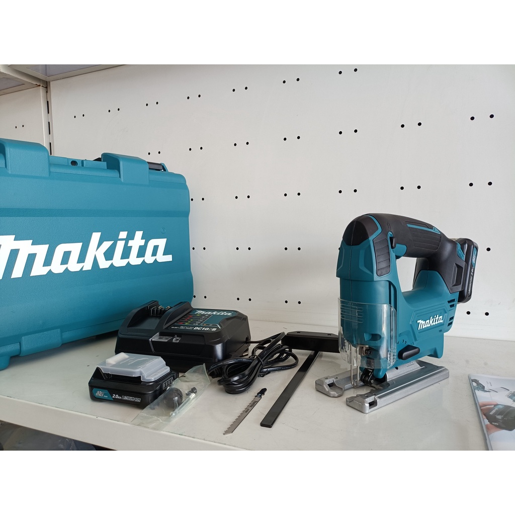 CHÍNH HÃNG - Máy cưa lọng cầm tay dùng pin 12V Makita JV101DSAE