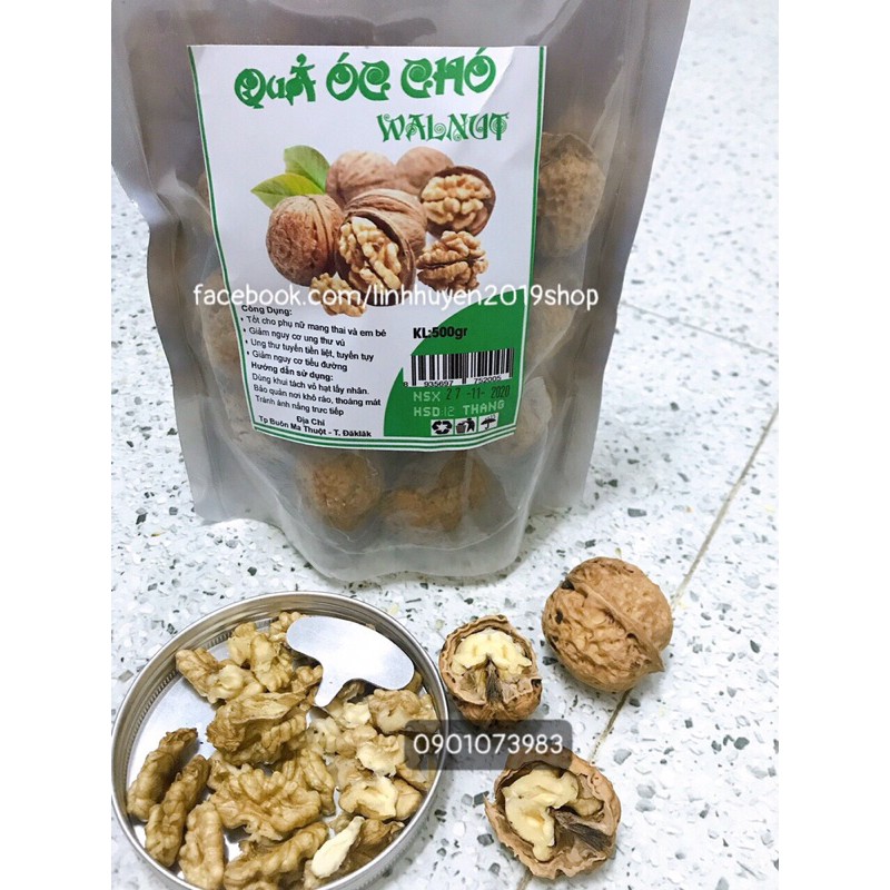 Hạt óc chó nếp (500g)