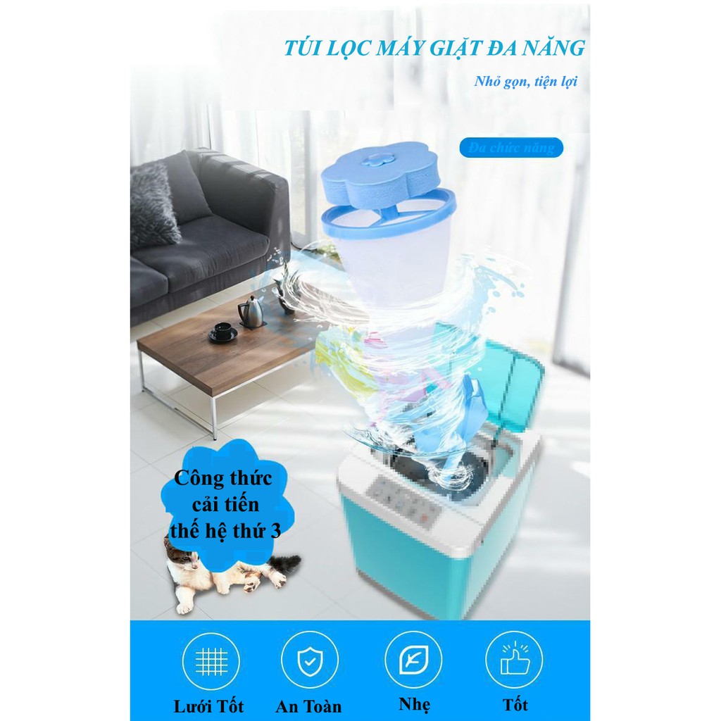 Phao Lọc Cặn -Bẩn Máy Giặt Thông Minh, Tiện Lợi PL01