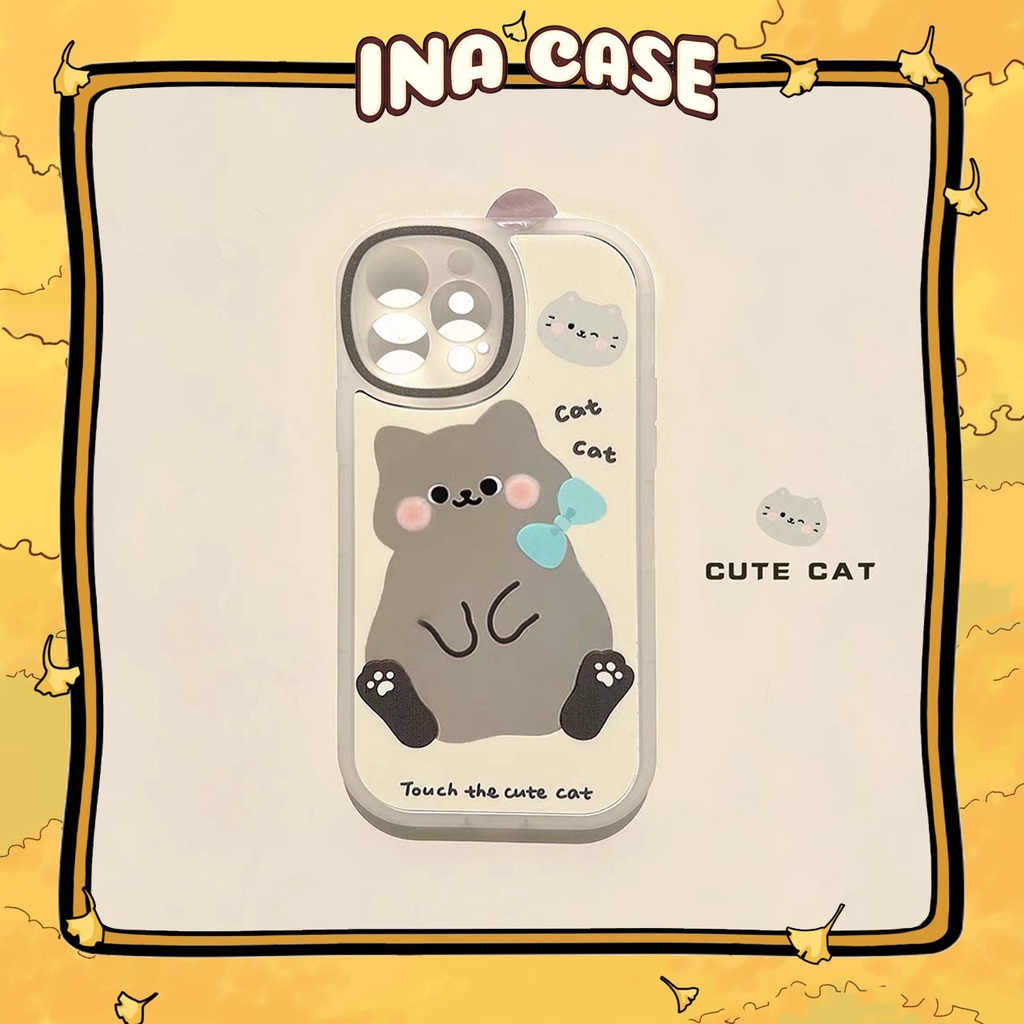Ốp lưng iphone Cute Cat 13promax/13pro/13/12promax/12pro/12/7plus/8plus/11/11promax/x/xs/xsmax/7/8 - Ina Case