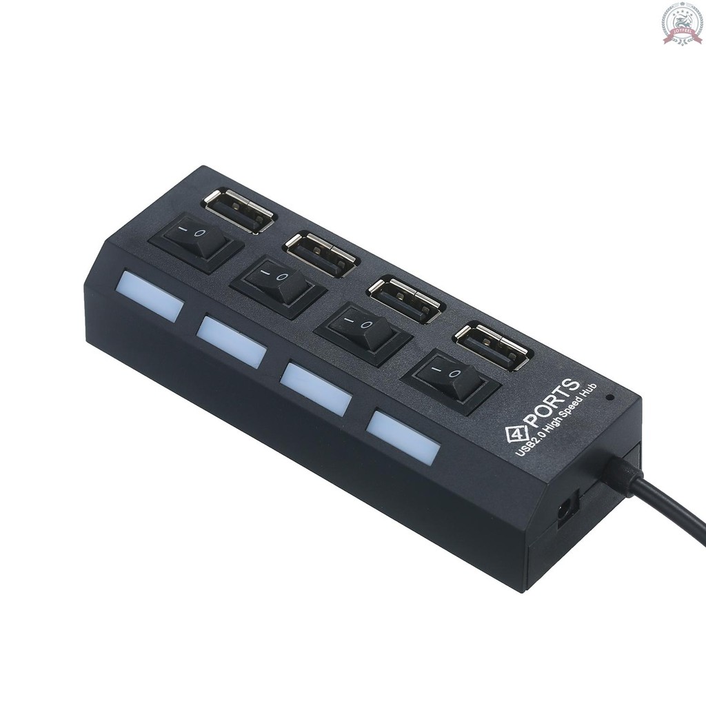 Đầu Chia 4 Cổng Usb 2.0 Tốc Độ Cao 480mbps