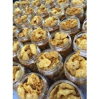 Da heo cháy tỏi giòn ngon lon pet