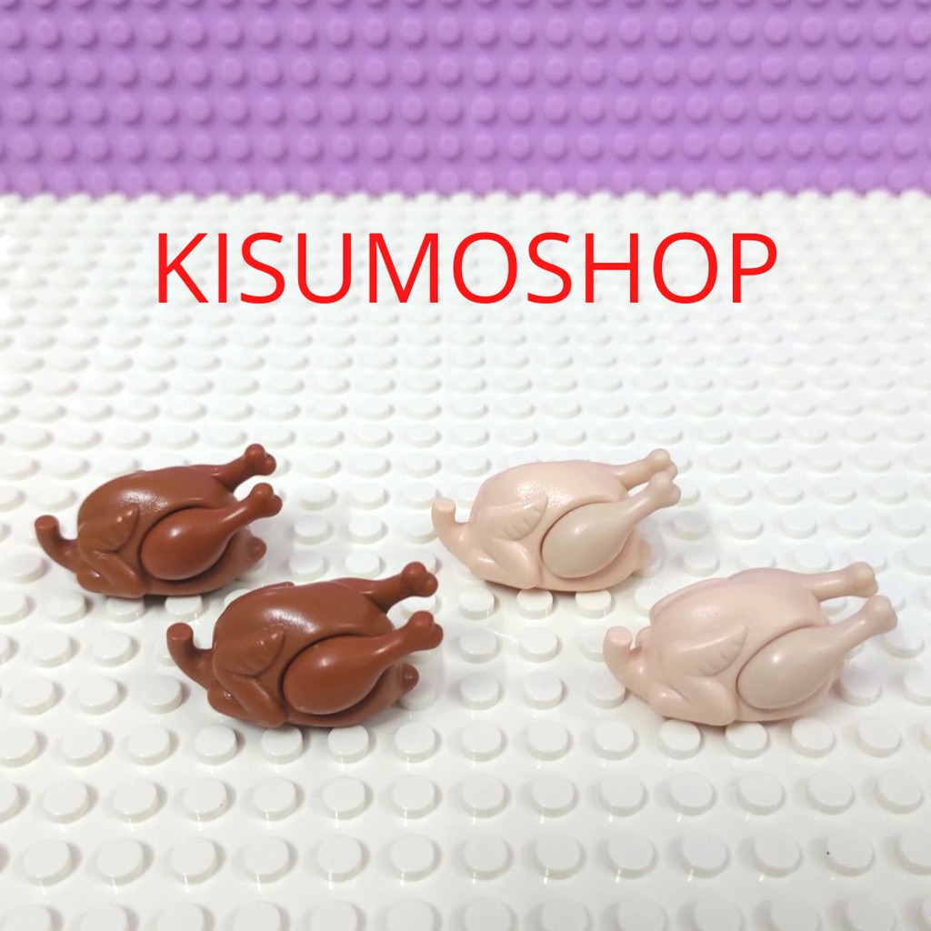 đồ chơi giáo dục lắp ráp logo moc MỘT CON GÀ TÂY bh4