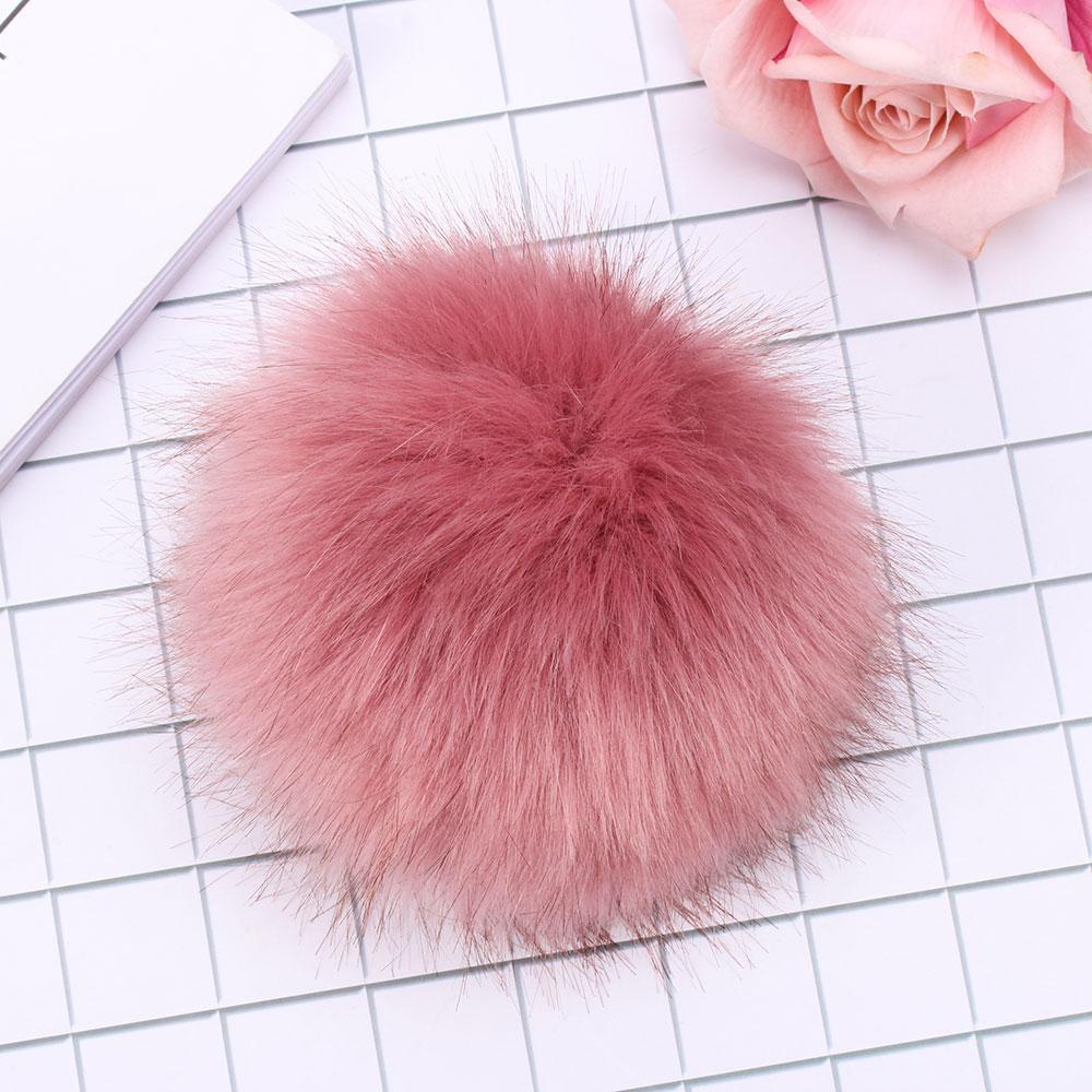 Mũ Len Dệt Kim Phối Cục Bông Pompom Kích Thước 15cm Thời Trang Dành Cho Nữ