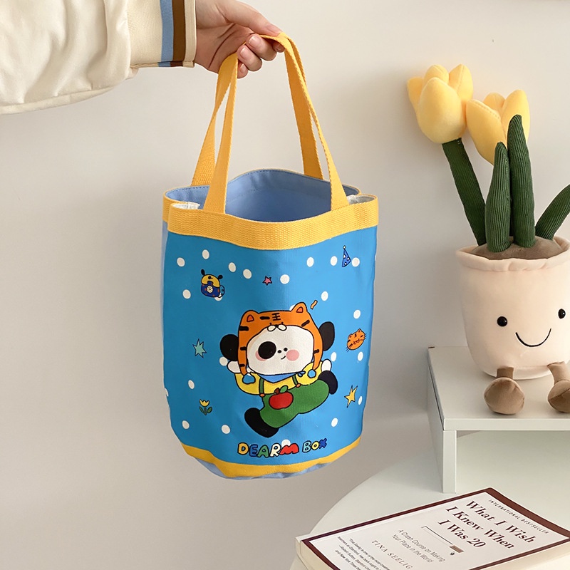 Túi Đựng Hộp Cơm Trưa Cỡ Lớn Thiết Kế Xinh Xắn Tiện Dụng