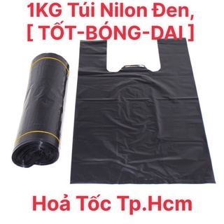 1kg túi đen đựng rác, túi đen gói hàng