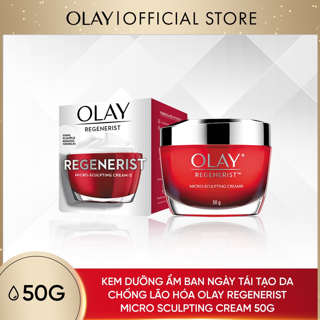 Kem Dưỡng Ẩm Ban Ngày OLAY Regenerist Tái Tạo Da Và Chống Lão Hóa 50g