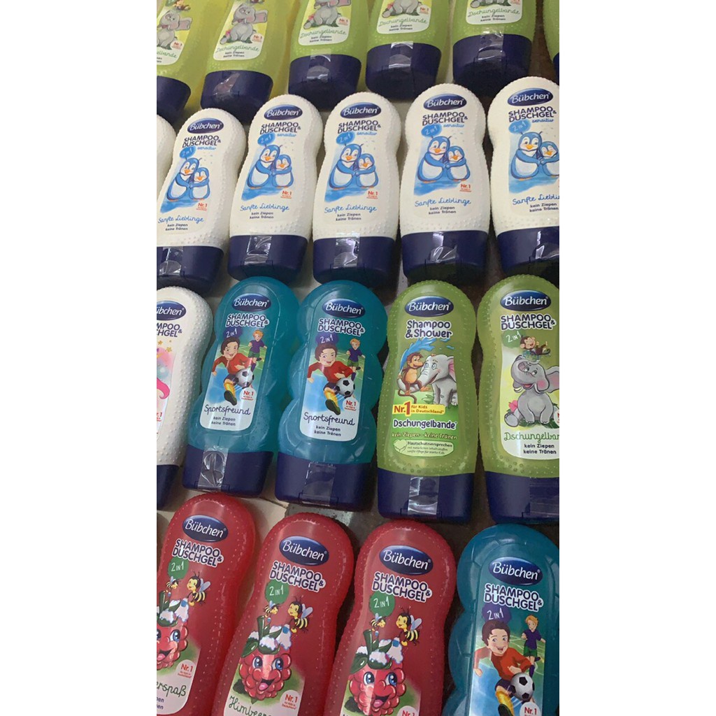 Sữa Tắm Gội BubChen - Đức 2 Trong 1 Cho Bé