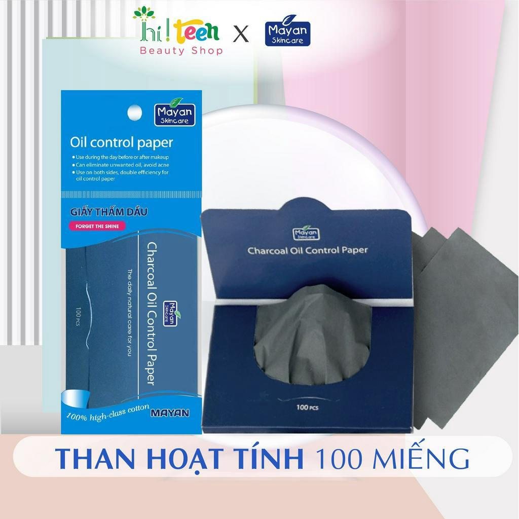 Giấy thấm dầu MAYAN  - hút nhờn, se nhỏ lỗ chân lông