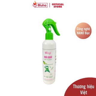 Xịt muỗi và côn trùng ORENJI 250ml hương sả chanh công nghệ Nano đến từ Nhật Bản an toàn không hóa chất