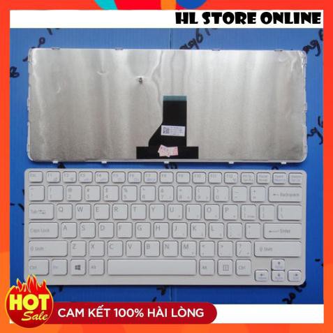 🎁 Bàn Phím Laptop Sony SVE 14 (màu trắng),SVE14, SVS14 SVE14A SVE14AA12T SVE14A17ECW SVE14AE13L SVE14A1S1E SVE14A
