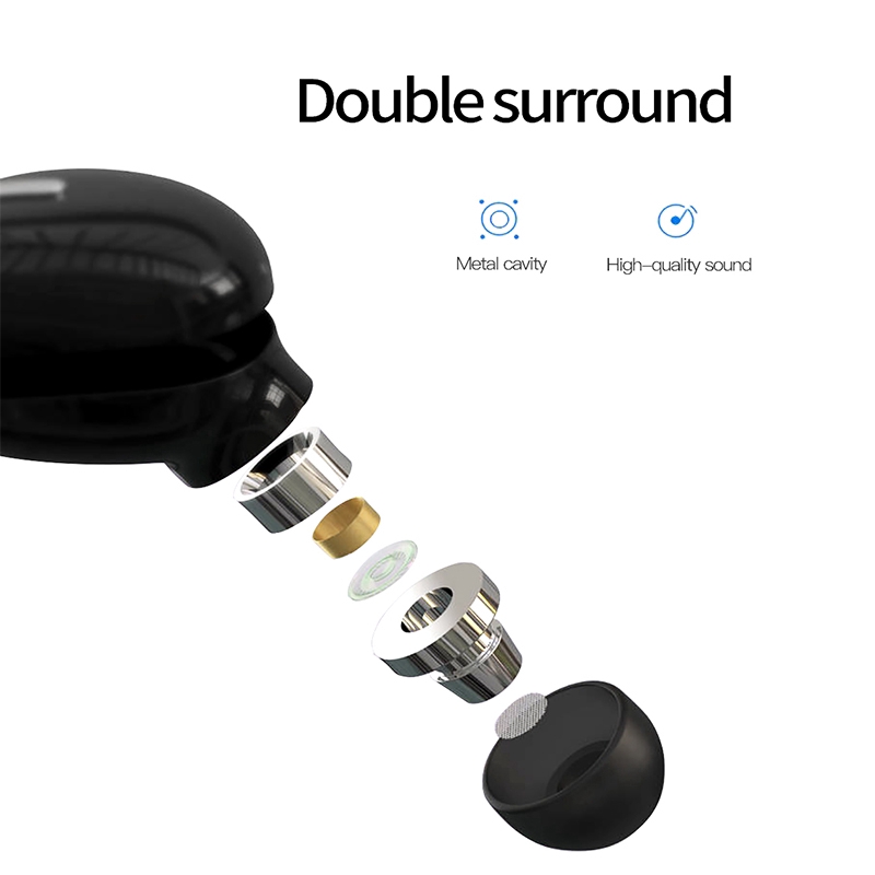 Tai Nghe Basspal Đơn Không Dây Giảm Tiếng Ồn Bluetooth 5.0