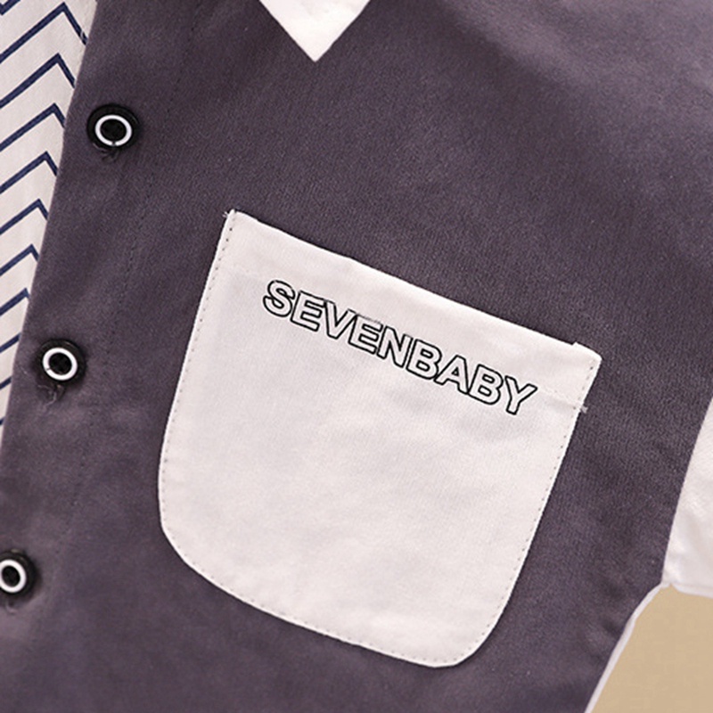 Áo Sơ Mi Cotton Mềm Dài Tay Phong Cách Hàn Quốc Thời Trang Dành Cho Bé Trai 1-5 Tuổi