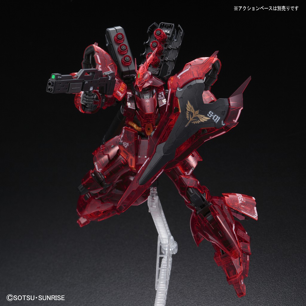 Mô hình lắp ráp RG Sazabi Clear Color
