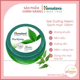 Gel Dưỡng Neem Himalaya Giảm Mụn Kiềm Dầu - Himalaya Purifying Neem Face Gel 100g