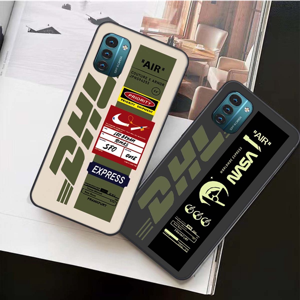 Ốp lưng điện thoại nokia c21 plus / nokia g21 in hình Nik.e, DHL, AIL