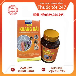 Khớp Khang Hải - Hỗ trợ đau xương khớp, bôi trơn khớp, thoái hoá khớp, thoát vị đĩa đệm, thoái hoá cột sống cổ, vai,lưng