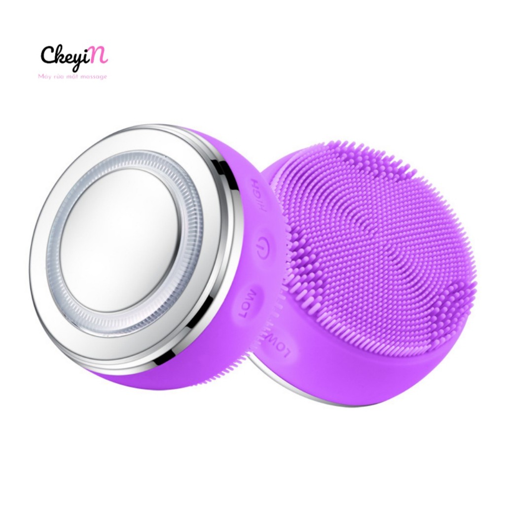 Máy Rửa Mặt Massage, Nâng Cơ, Trẻ Hóa Da, Đẩy Tinh Chất CkeyiN - Có Đèn Led | BigBuy360 - bigbuy360.vn