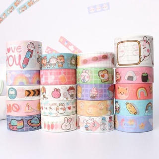 Washi tape dễ thương trang trí sổ (1 cuộn)