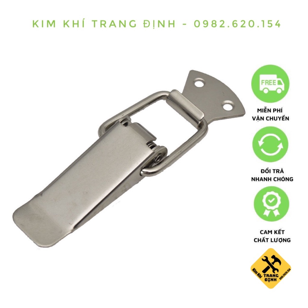 Khoá Gài Kẹp Vali , Tủ , Hòm Inox Cỡ Bé