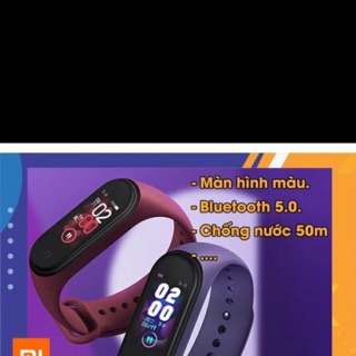 Vòng đeo tay thông minh theo dõi sức khoẻ xiaomi mi band 4