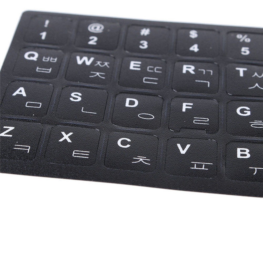 Miếng dán bàn phím hiện chữ tiếng Hàn | BigBuy360 - bigbuy360.vn