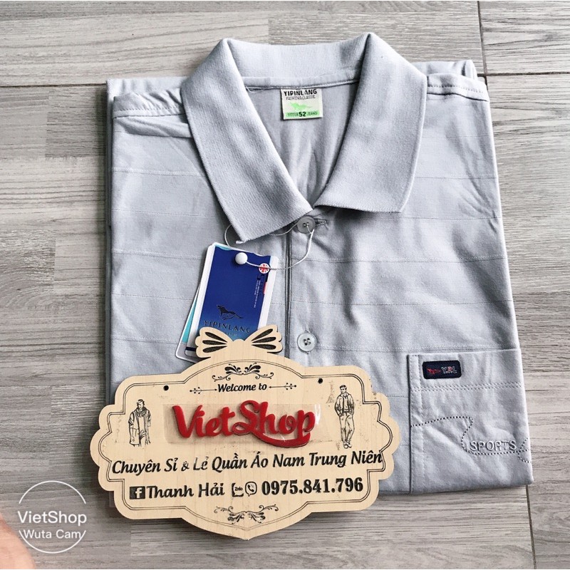 Áo thun nam trung niên cộc tay ( 3 màu ) | BigBuy360 - bigbuy360.vn