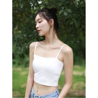 Hàng mới women suspender the black bottom navel small a bra at top open vest the at with white and for bra outside Short